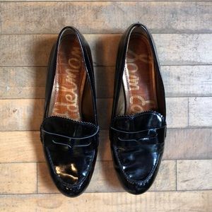 Black Patent Loafers